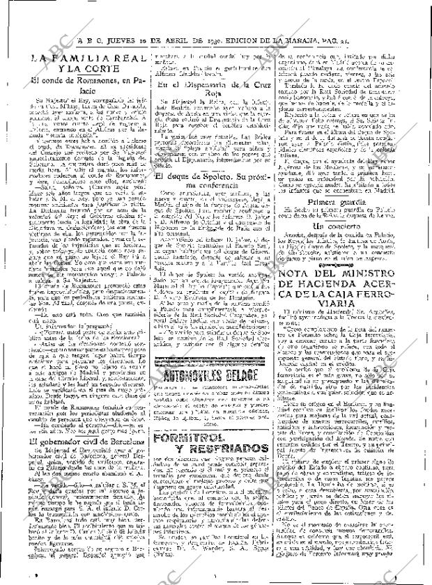 ABC MADRID 10-04-1930 página 21