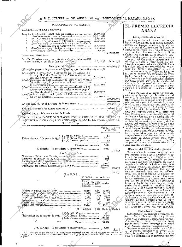 ABC MADRID 10-04-1930 página 23