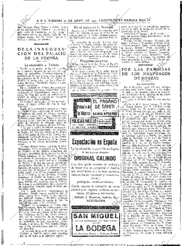 ABC MADRID 11-04-1930 página 18