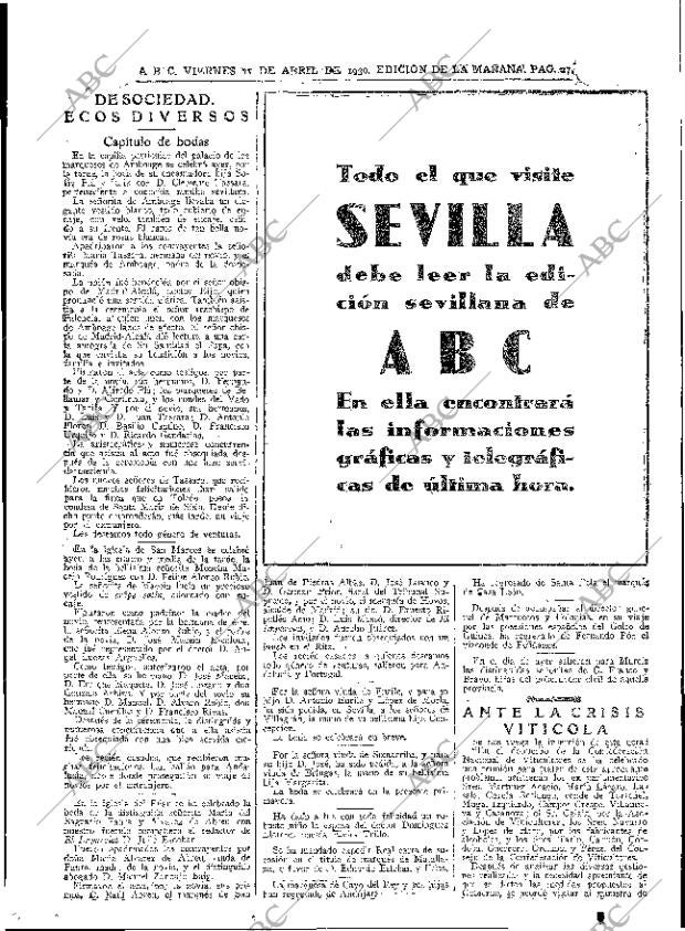 ABC MADRID 11-04-1930 página 27