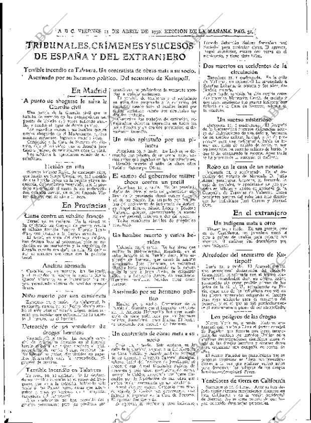 ABC MADRID 11-04-1930 página 31