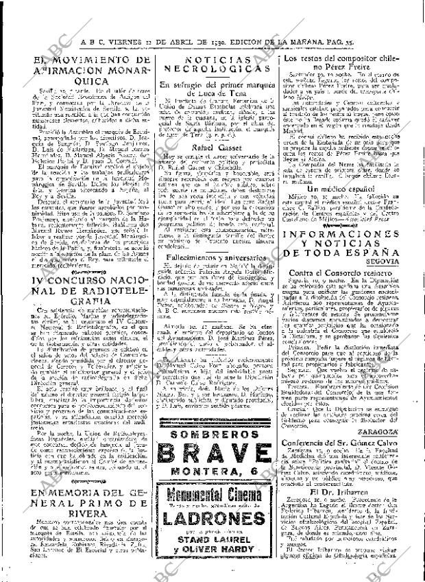 ABC MADRID 11-04-1930 página 35