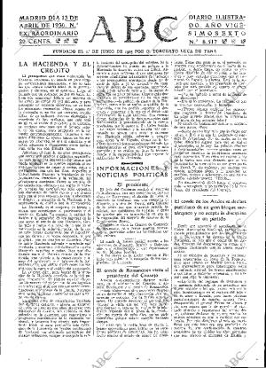 ABC MADRID 13-04-1930 página 23