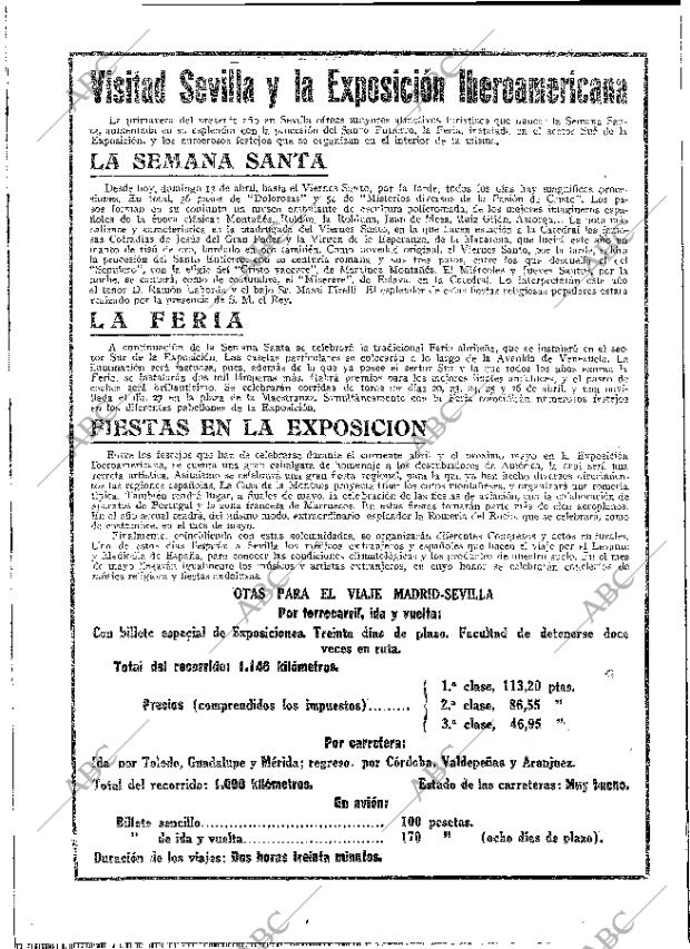 ABC MADRID 13-04-1930 página 26