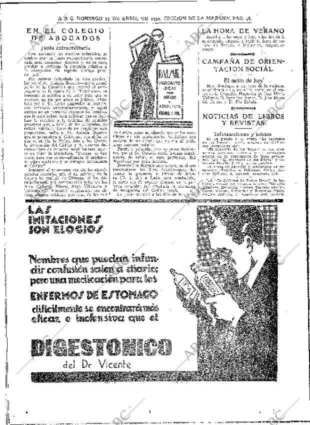 ABC MADRID 13-04-1930 página 48
