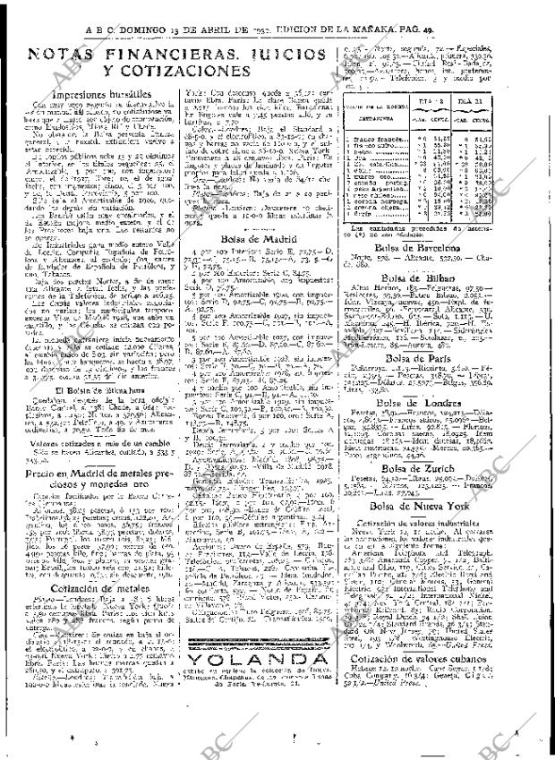 ABC MADRID 13-04-1930 página 49