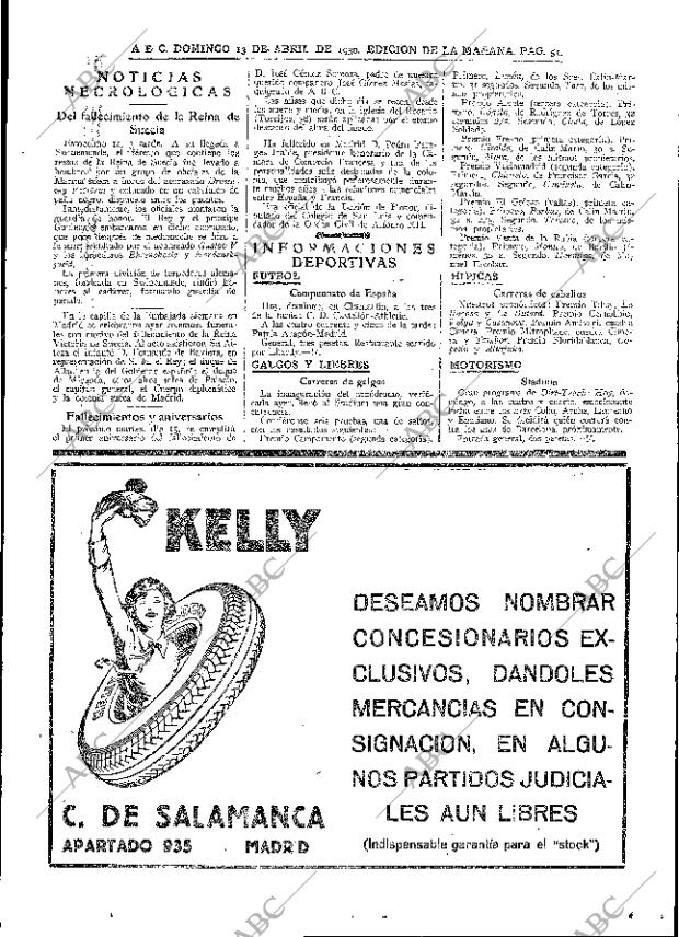 ABC MADRID 13-04-1930 página 51