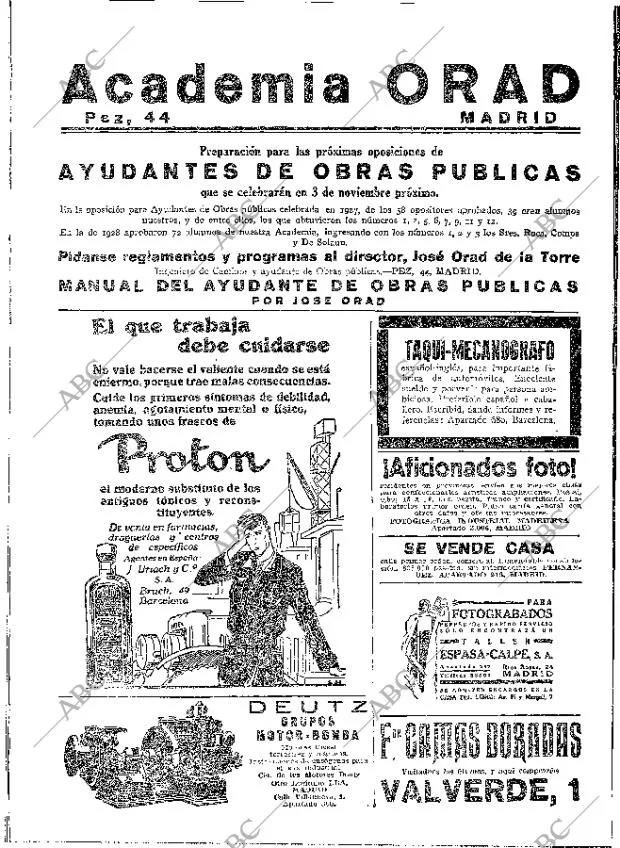 ABC MADRID 13-04-1930 página 62