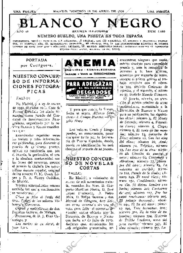 BLANCO Y NEGRO MADRID 13-04-1930 página 3