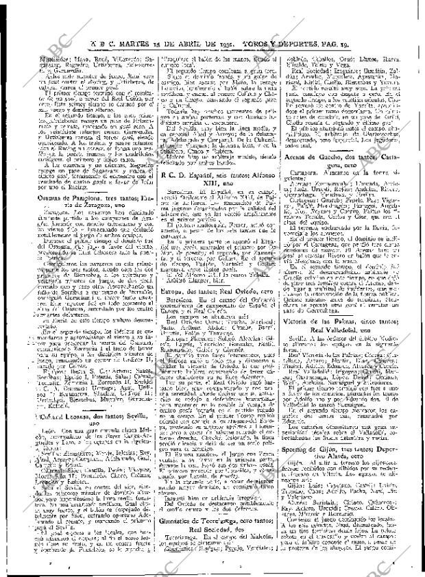 ABC MADRID 15-04-1930 página 19