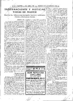 ABC MADRID 15-04-1930 página 33