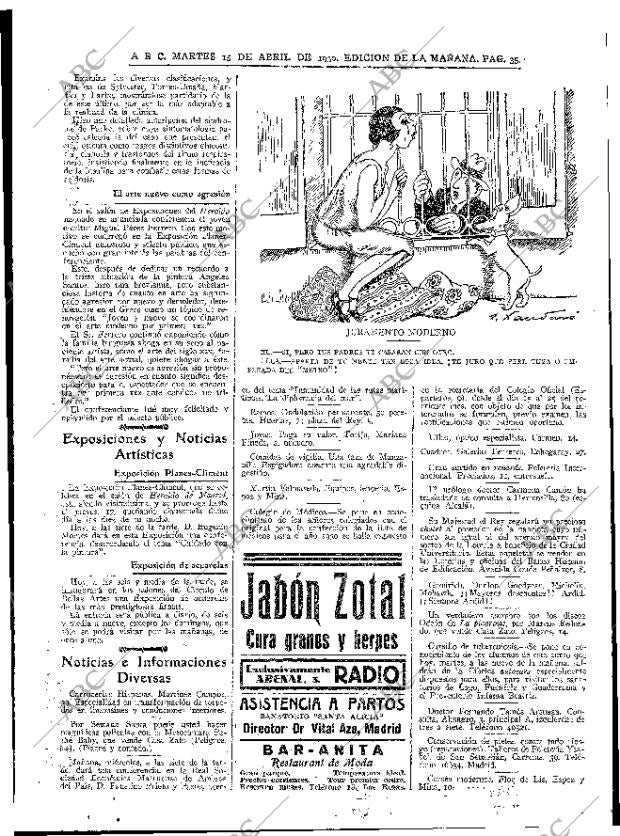 ABC MADRID 15-04-1930 página 35