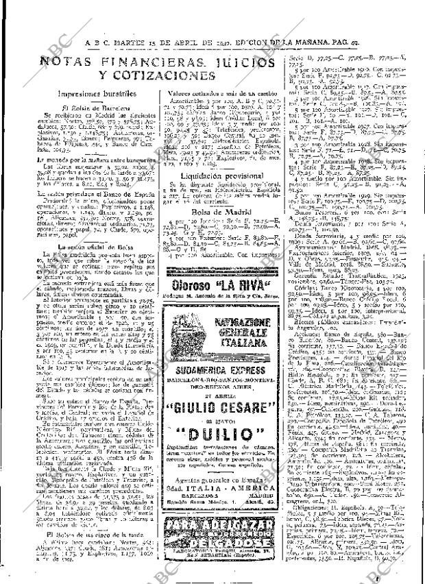 ABC MADRID 15-04-1930 página 49