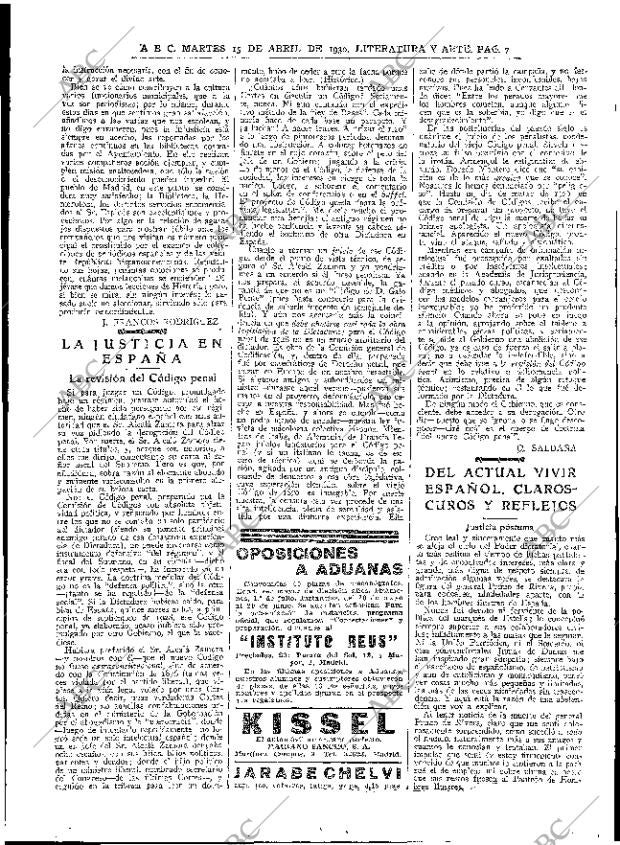 ABC MADRID 15-04-1930 página 7