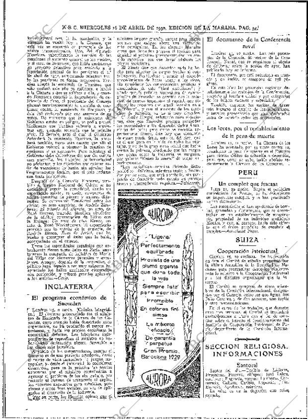 ABC MADRID 16-04-1930 página 34