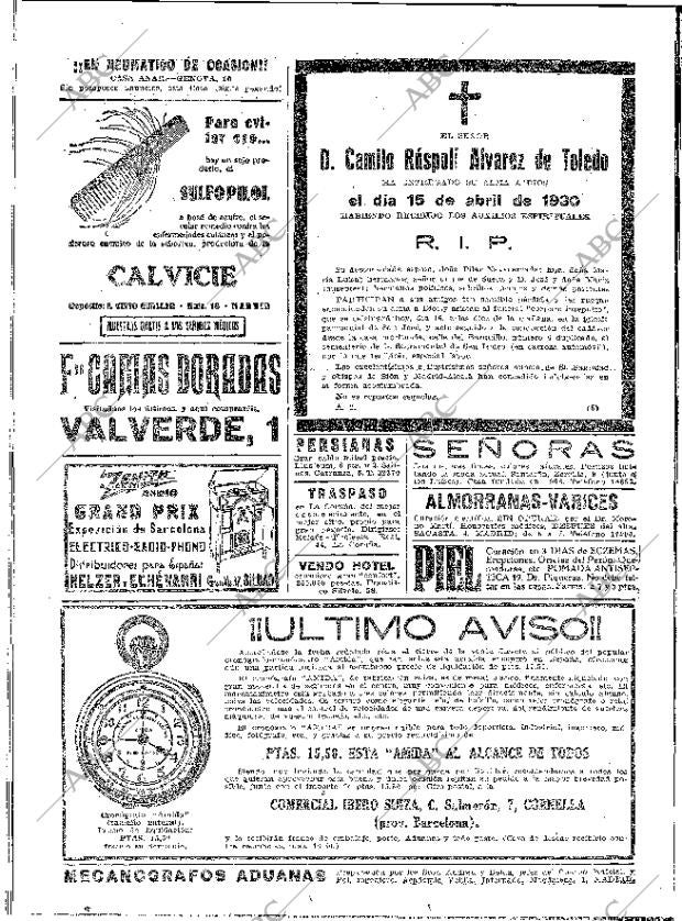 ABC MADRID 16-04-1930 página 44