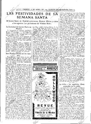 ABC MADRID 18-04-1930 página 17