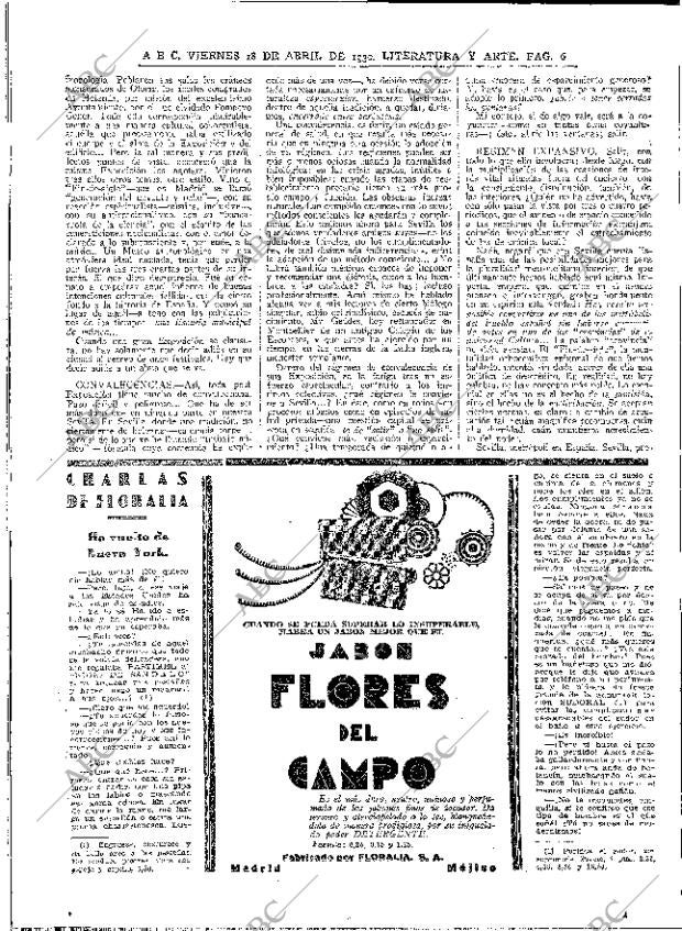 ABC MADRID 18-04-1930 página 6