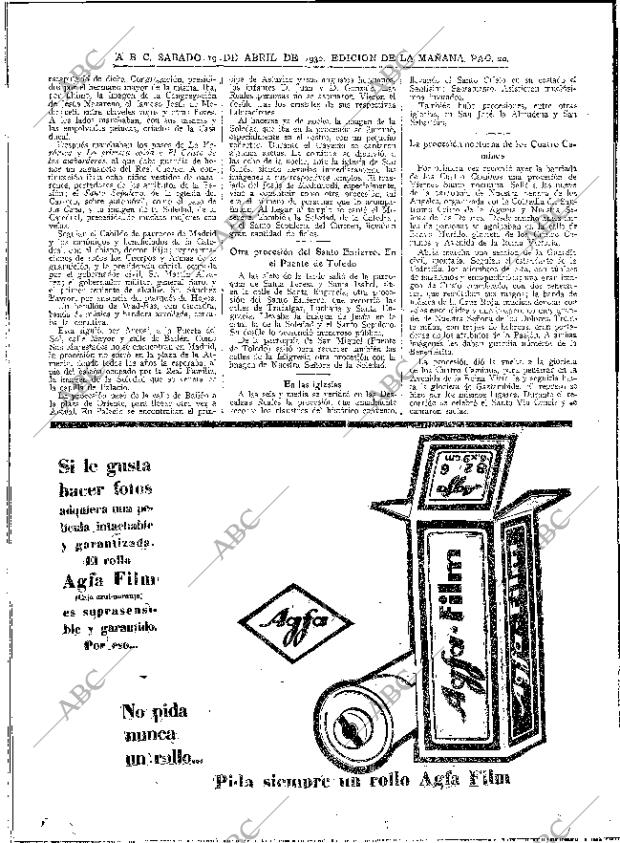 ABC MADRID 19-04-1930 página 20