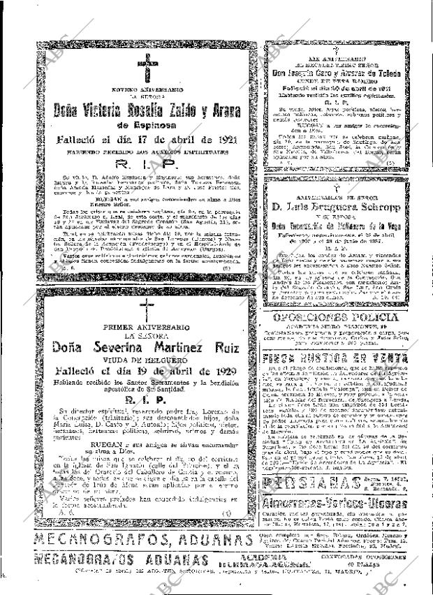 ABC MADRID 19-04-1930 página 47