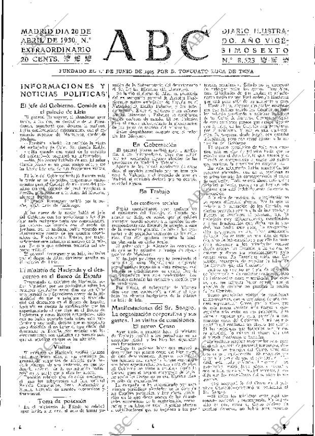 ABC MADRID 20-04-1930 página 23
