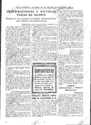 ABC MADRID 20-04-1930 página 33