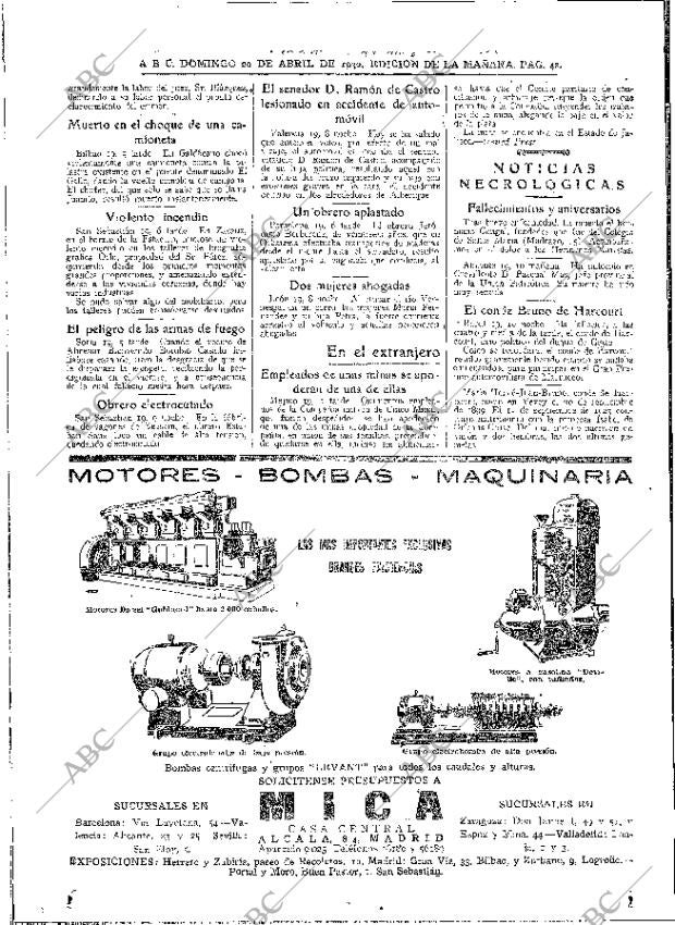 ABC MADRID 20-04-1930 página 42