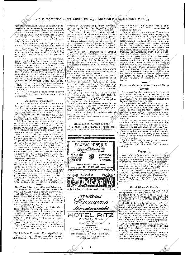 ABC MADRID 20-04-1930 página 55