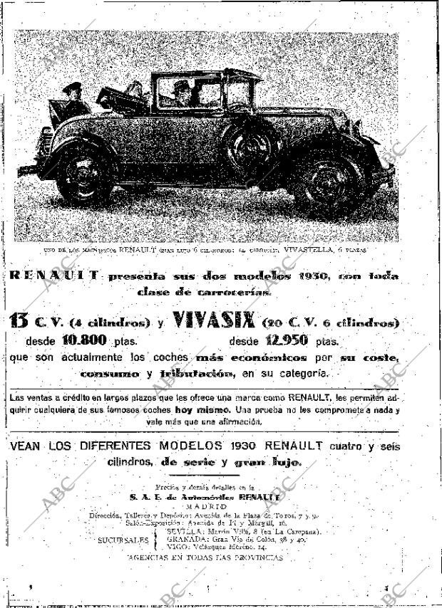 ABC MADRID 20-04-1930 página 6
