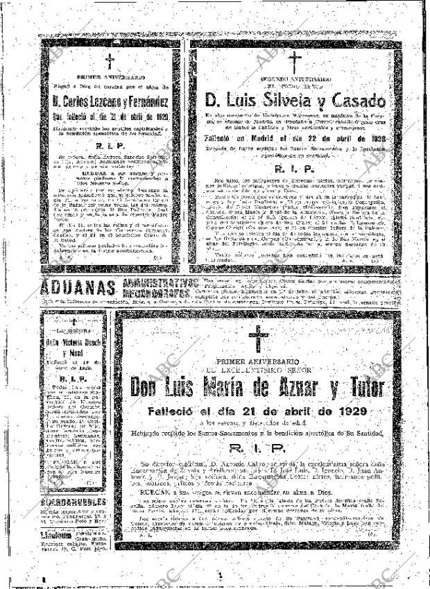 ABC MADRID 20-04-1930 página 64