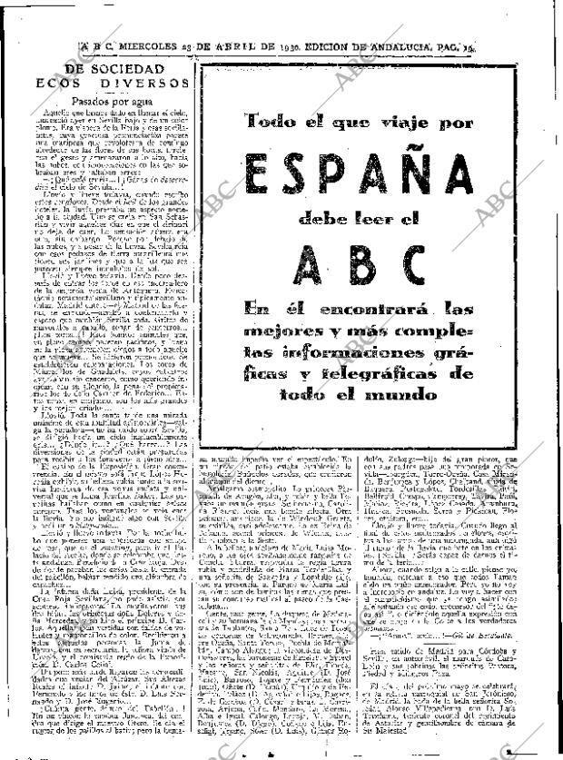 ABC SEVILLA 23-04-1930 página 19