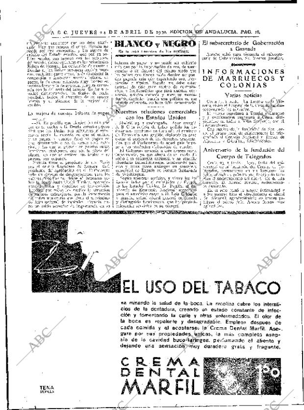 ABC SEVILLA 24-04-1930 página 18