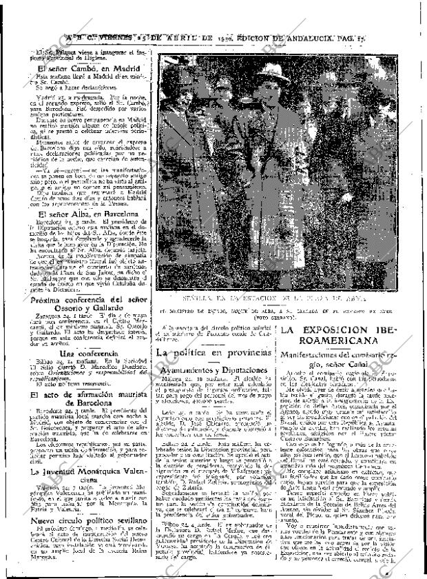ABC SEVILLA 25-04-1930 página 17