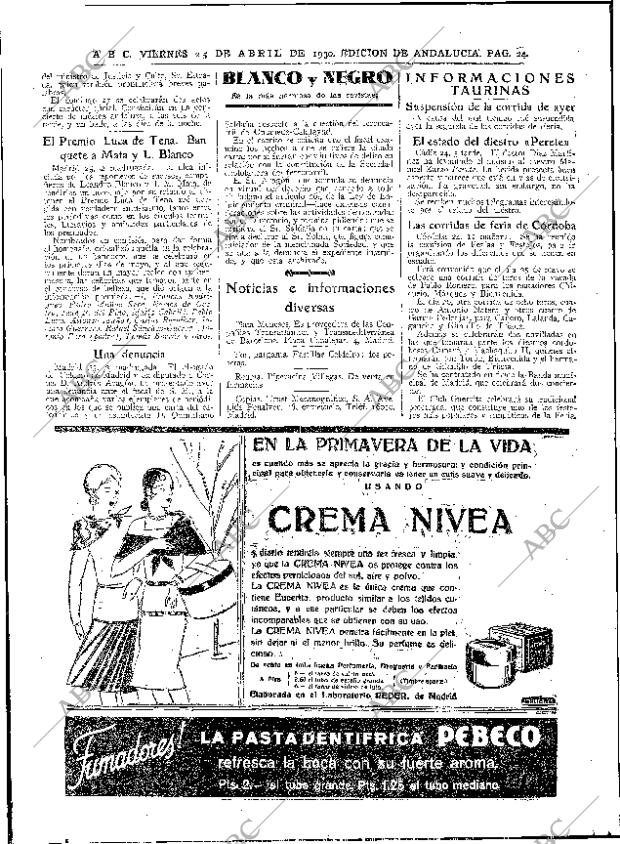 ABC SEVILLA 25-04-1930 página 24
