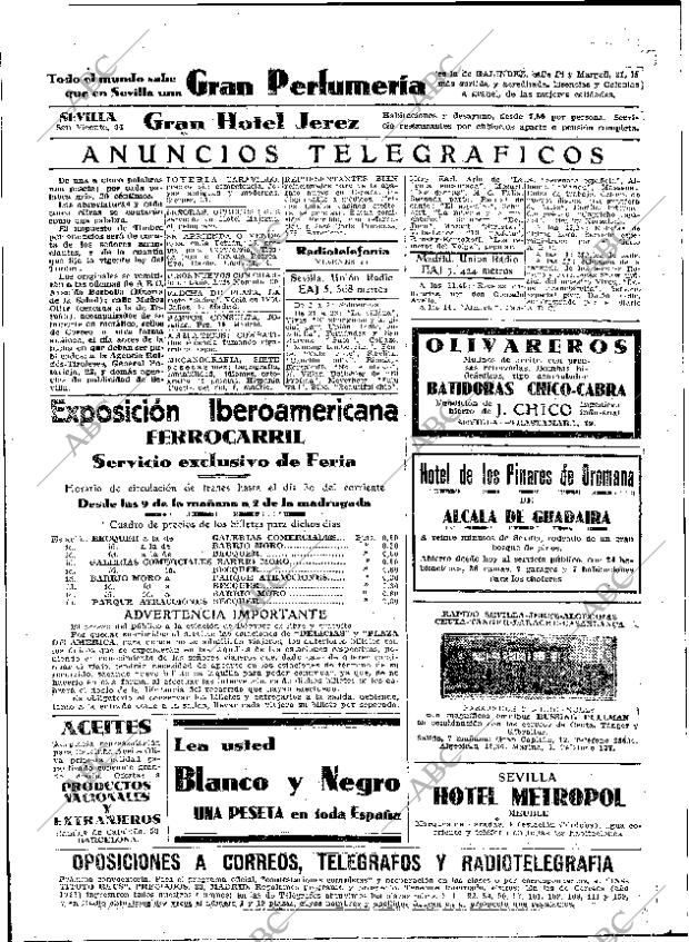 ABC SEVILLA 25-04-1930 página 40