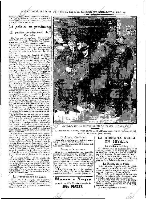 ABC SEVILLA 27-04-1930 página 25