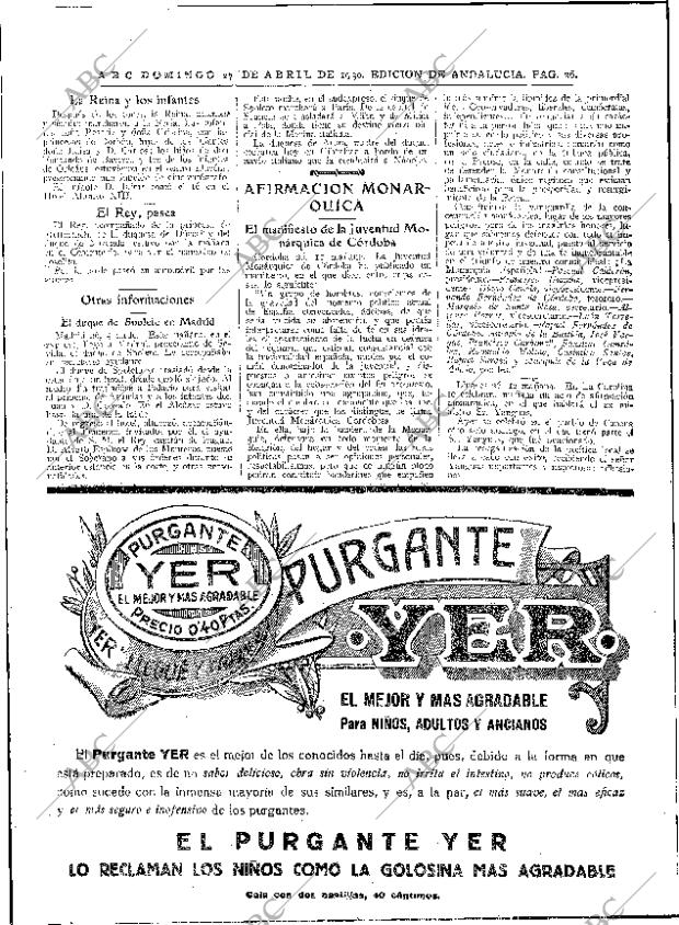 ABC SEVILLA 27-04-1930 página 26