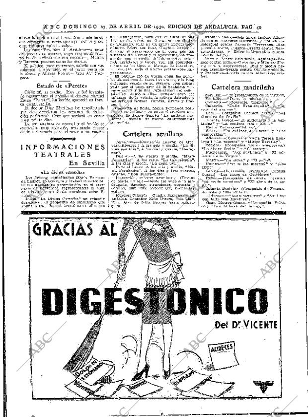 ABC SEVILLA 27-04-1930 página 40