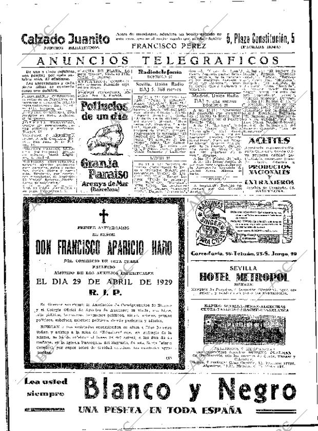 ABC SEVILLA 27-04-1930 página 50