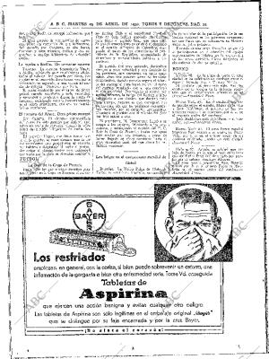 ABC MADRID 29-04-1930 página 20