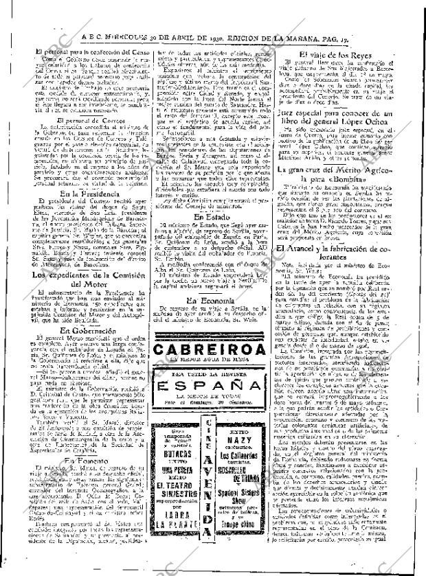 ABC MADRID 30-04-1930 página 17