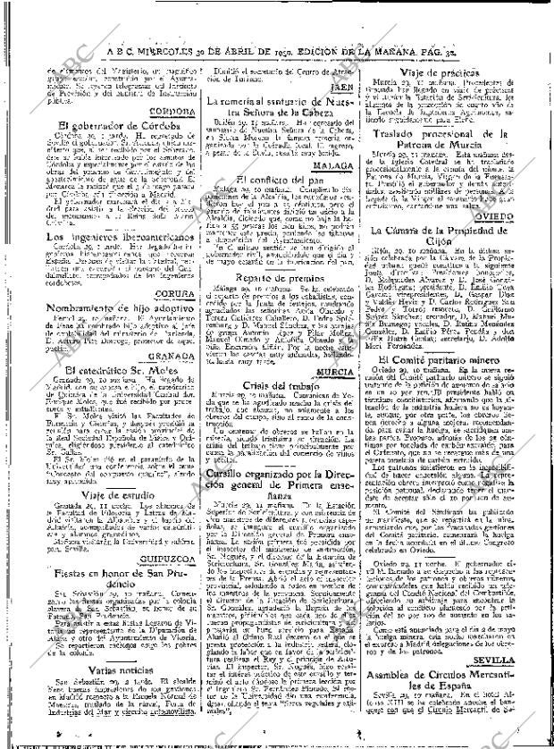 ABC MADRID 30-04-1930 página 32