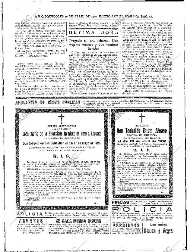 ABC MADRID 30-04-1930 página 38