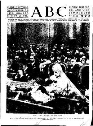ABC SEVILLA 30-04-1930 página 1