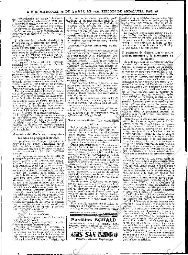 ABC SEVILLA 30-04-1930 página 12