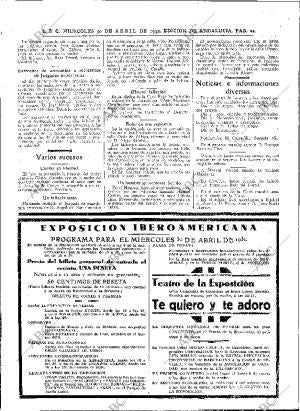ABC SEVILLA 30-04-1930 página 20