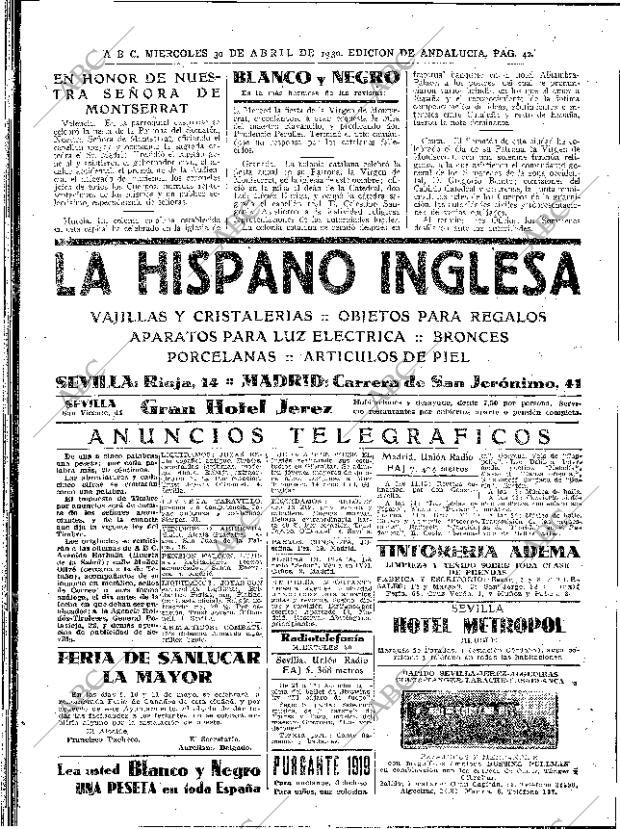 ABC SEVILLA 30-04-1930 página 38