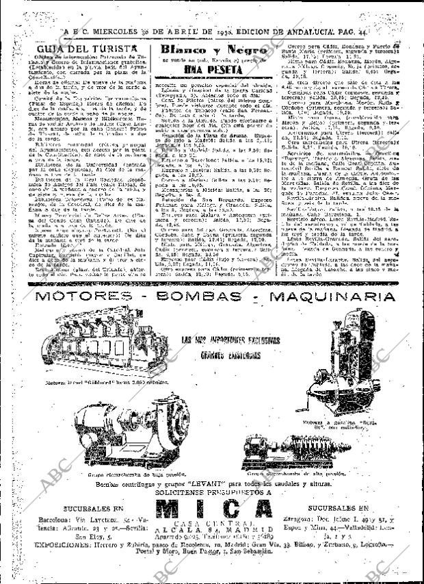 ABC SEVILLA 30-04-1930 página 40