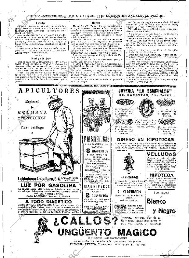 ABC SEVILLA 30-04-1930 página 42