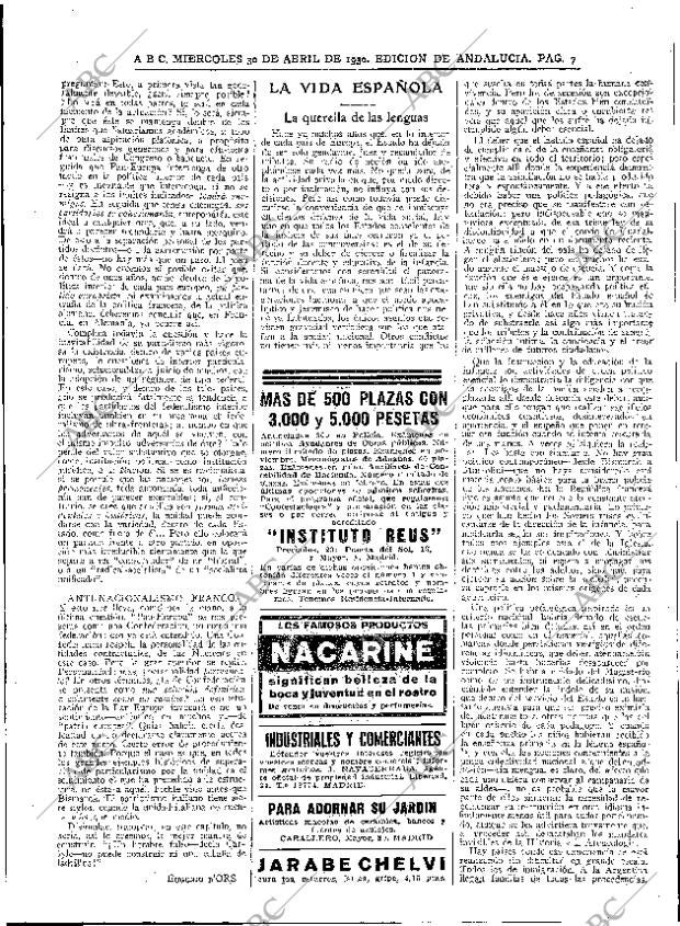 ABC SEVILLA 30-04-1930 página 7